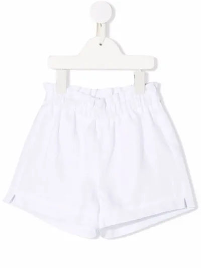 Il Gufo Shorts sportivi a vita alta bianco | MODES