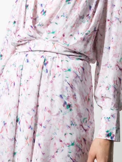 kaleidoscope print dress