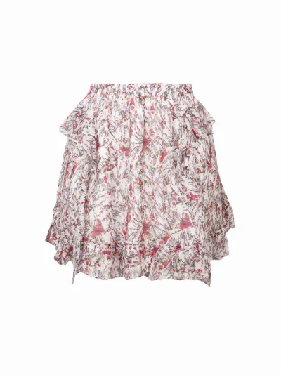 Iro ruffle hotsell mini skirt