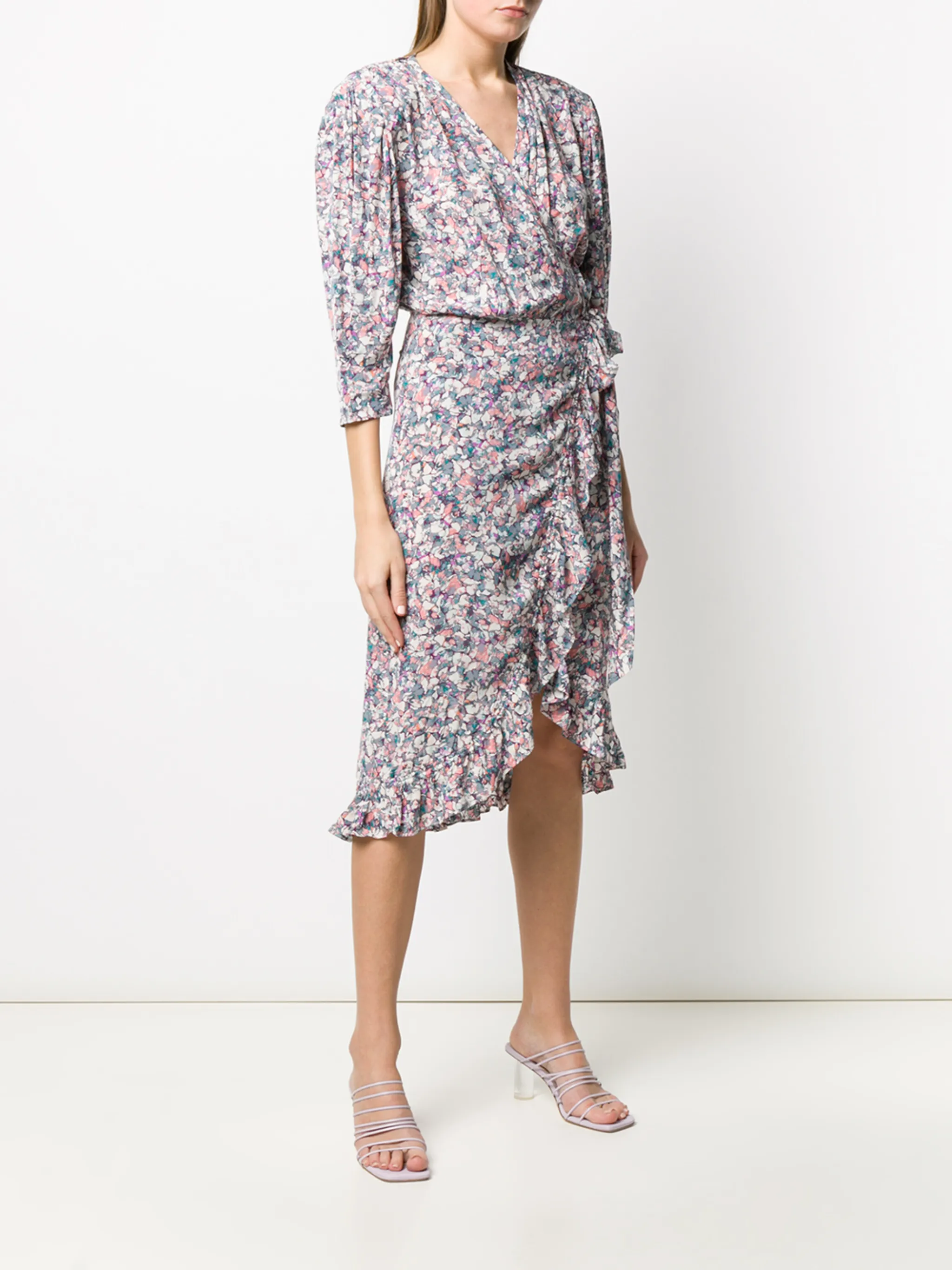 IRO floral print wrap-dress | Eraldo.com US