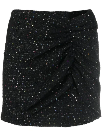 IRO sequin embellished ruched miniskirt Eraldo KR