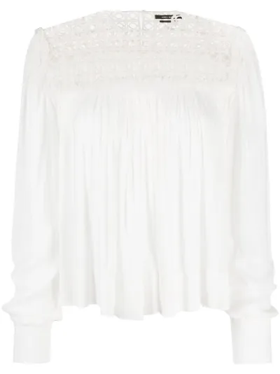 isabel marant ruffle blouse