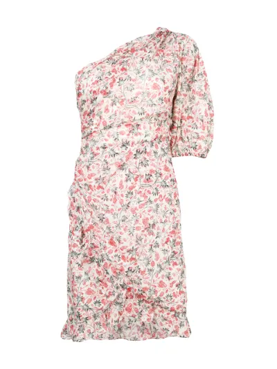 isabel marant etoile one shoulder dress