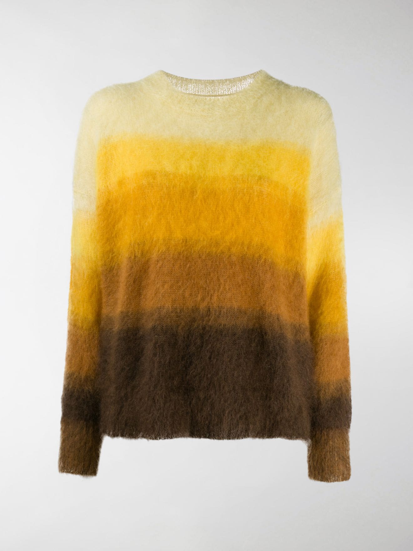 fotografering Martyr smog Isabel Marant Étoile gradient knit jumper yellow | MODES