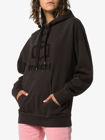 isabel marant hoodie black