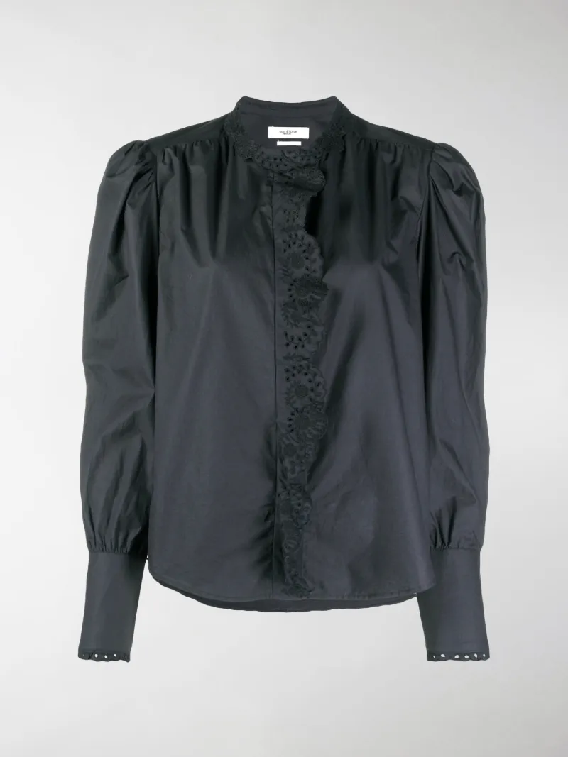 isabel marant ruffle blouse