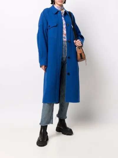 gallery wool blend coat