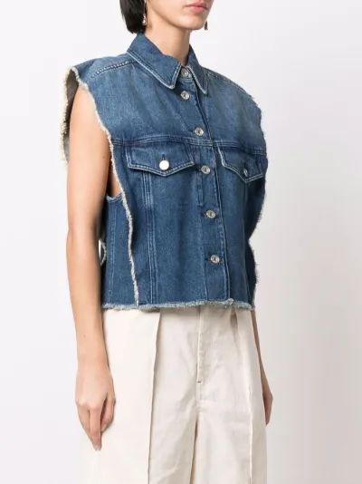 j crew oversized denim jacket