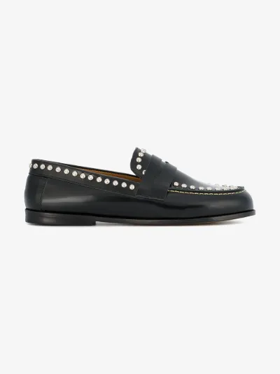 studded moccasins