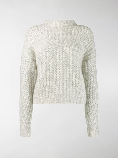 fitted knitted jumper