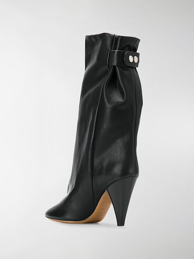 Isabel Marant Lakfee Boots Black Modes