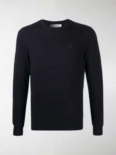 black round neck jumper