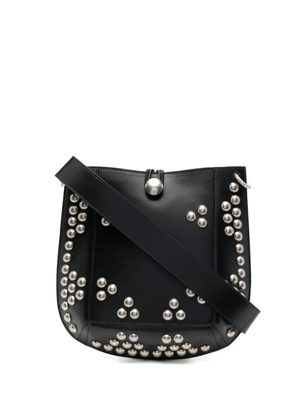 ISABEL MARANT studded leather satchel bag Eraldo FR