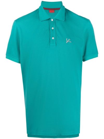 embroidered cotton polo shirts