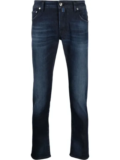 mid-rise slim-fit jeans | Jacob Cohen 