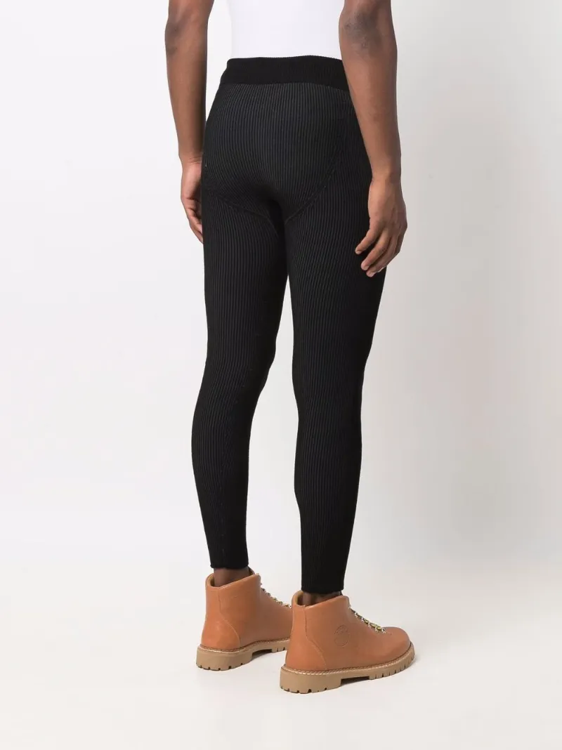 Jacquemus Aranciu ribbed knit leggings 