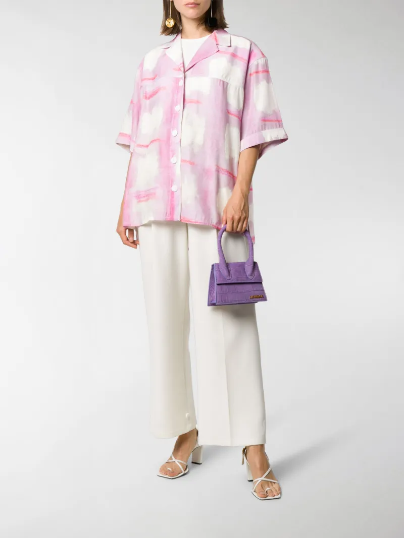 Jacquemus Borsa tote Le Chiquito Moyen viola | MODES