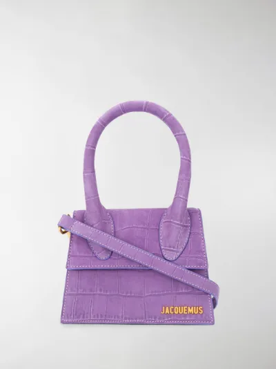 Jacquemus Borsa tote Le Chiquito Moyen viola | MODES
