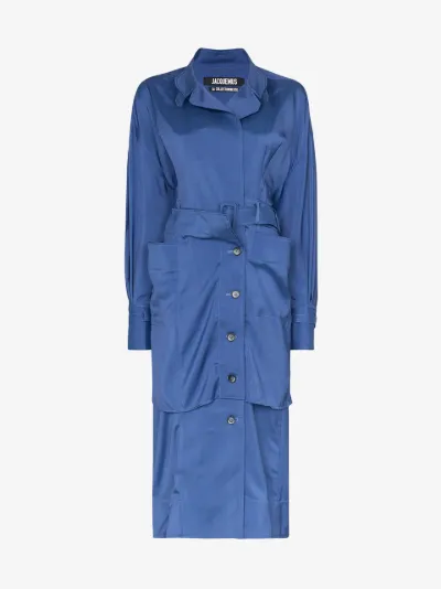 silk button down shirt dress