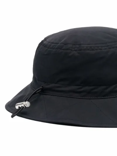 Jacquemus Cappello bucket con logo nero | MODES