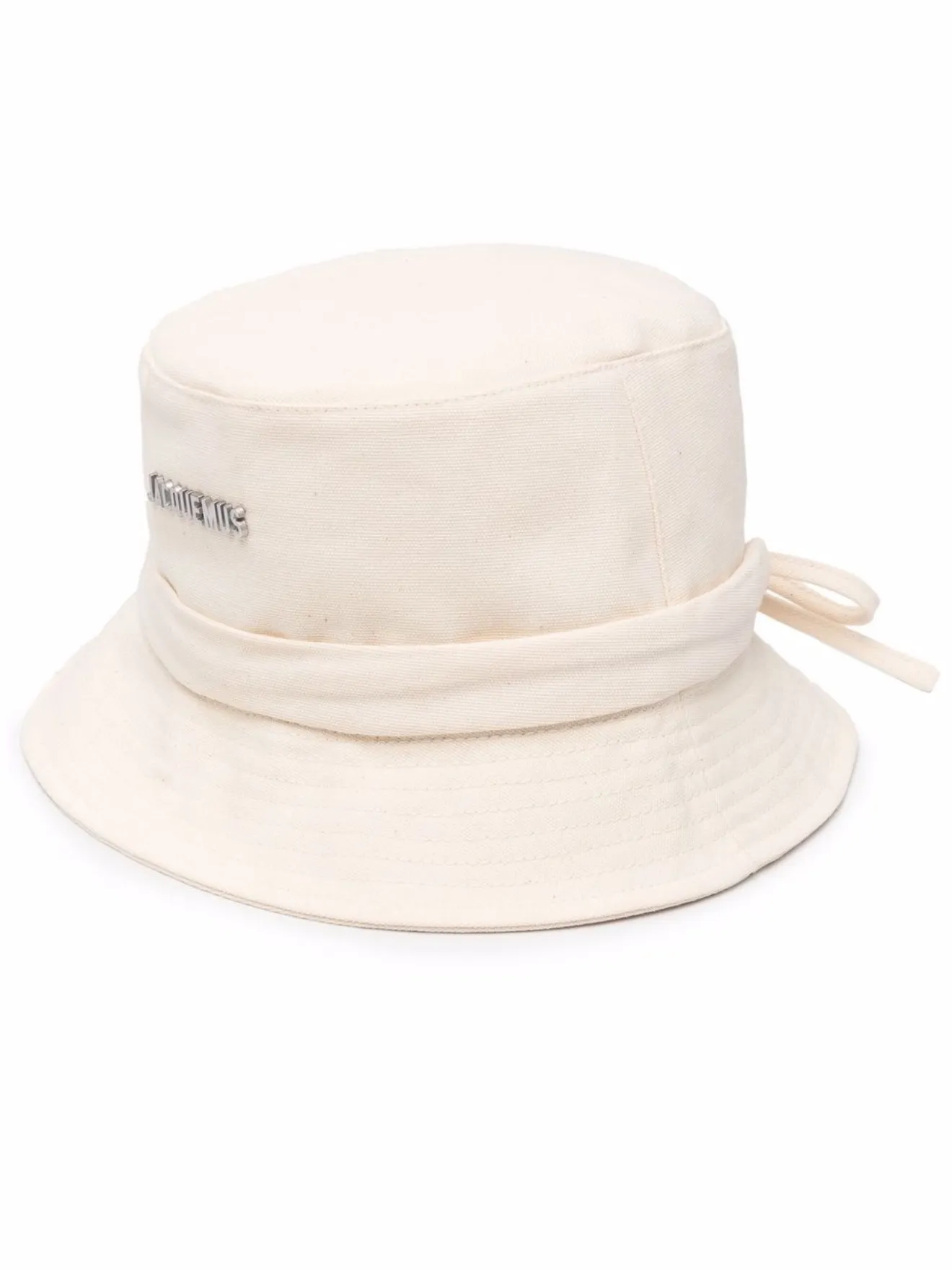 Jacquemus Cappello bucket toni neutri | MODES