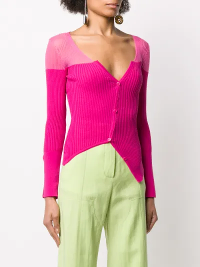 jacquemus le cardigan tordu