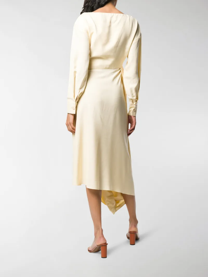 jacquemus draped dress