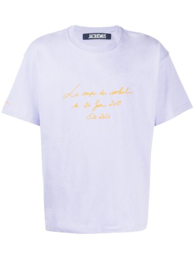 Tee shirt jacquemus 2025 le coup de soleil