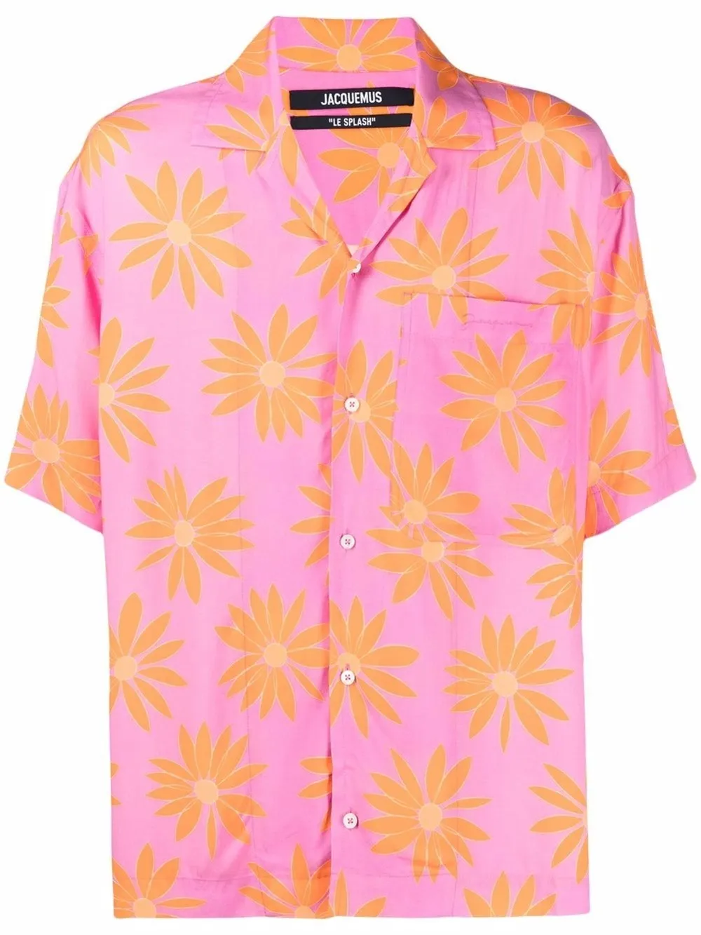 【JACQUEMUS】2020ss Orange floral SHIRT JACQUEMUS】2020ss Orange floral SHIRT