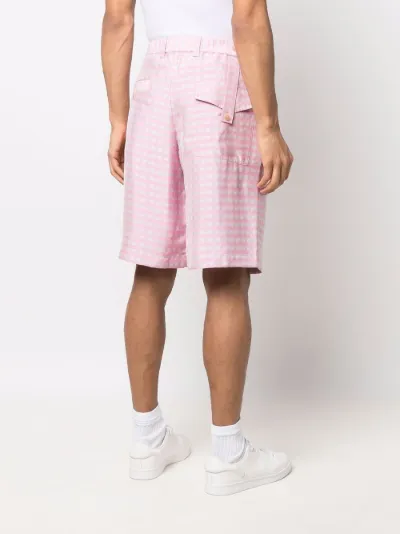 jacquemus pink shorts