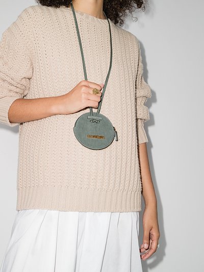jacquemus bag green suede