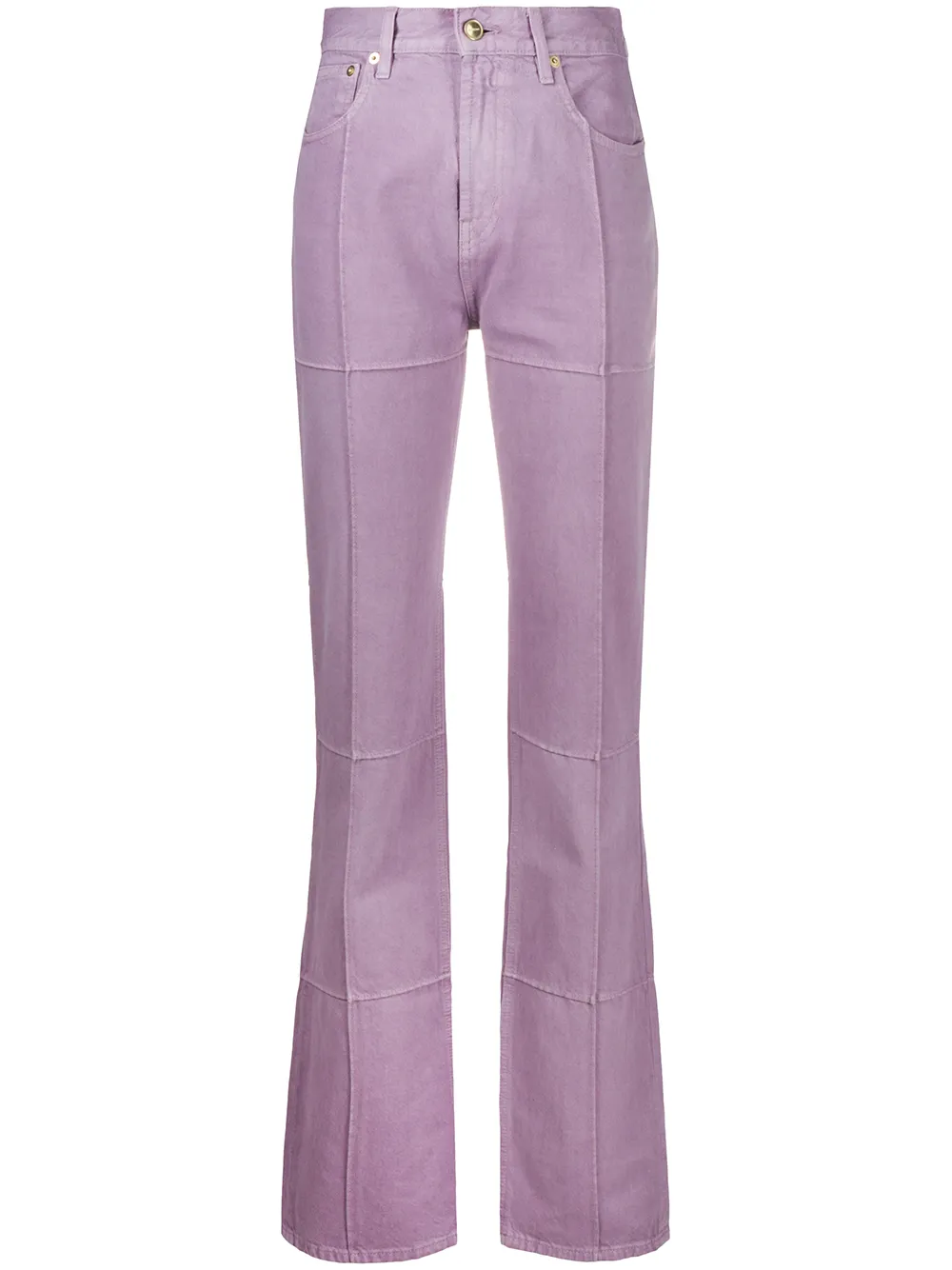 corduroy high waisted trousers