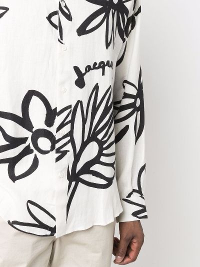 Jacquemus La Chemise Simon floral-print shirt | Eraldo.com NU