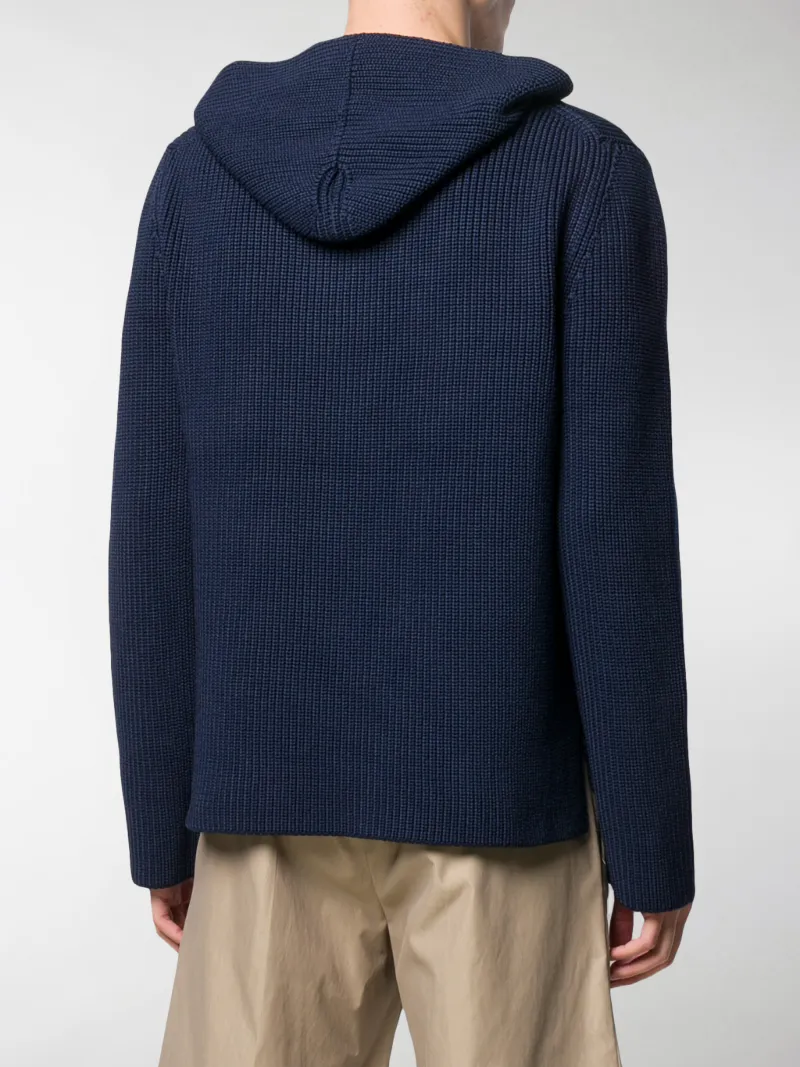 jacquemus blue hoodie