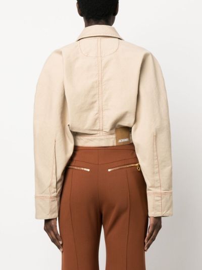 La veste de Nîmes Meio cropped denim jacket | Jacquemus | Eraldo.com