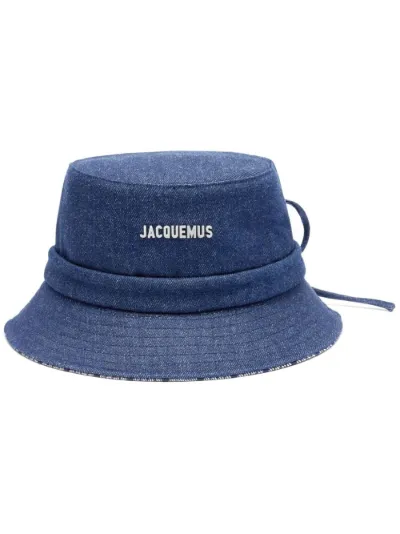 JACQUEMUS le bob gadjo black outlets hat