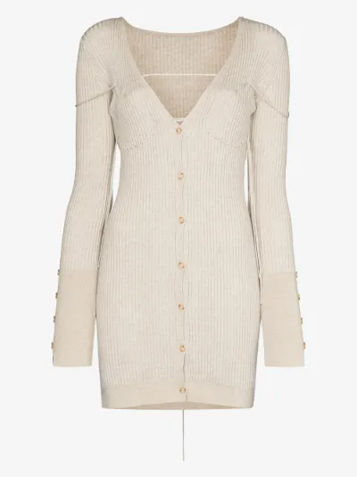 jacquemus sweater dress