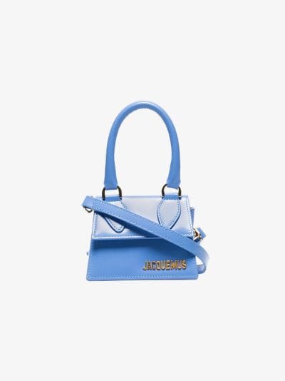 blue jacquemus bag