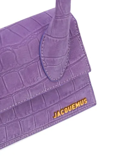 jacquemus le chiquito moyen purple