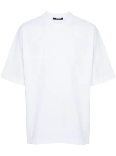 Jacquemus logo t shirt sale