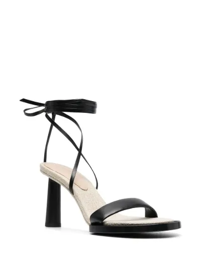 Les Carré Ronds lace-up sandals | Jacquemus | Eraldo.com
