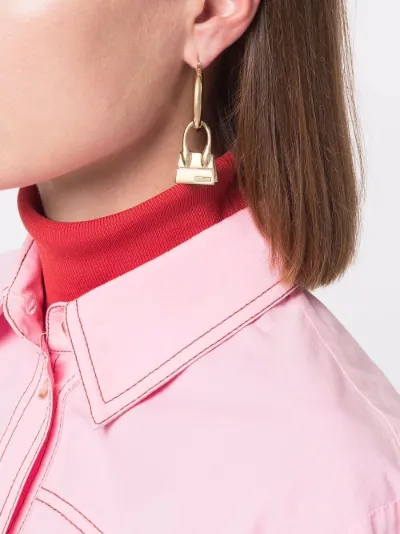 jacquemus handbag earrings