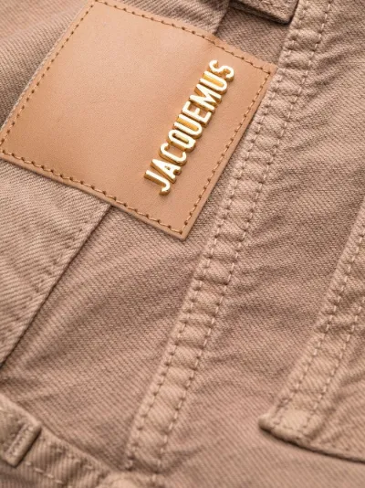 Jacquemus Nîmes flared jeans brown | MODES