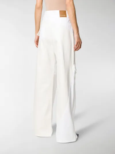 Jacquemus Nîmes wide-leg jeans white 