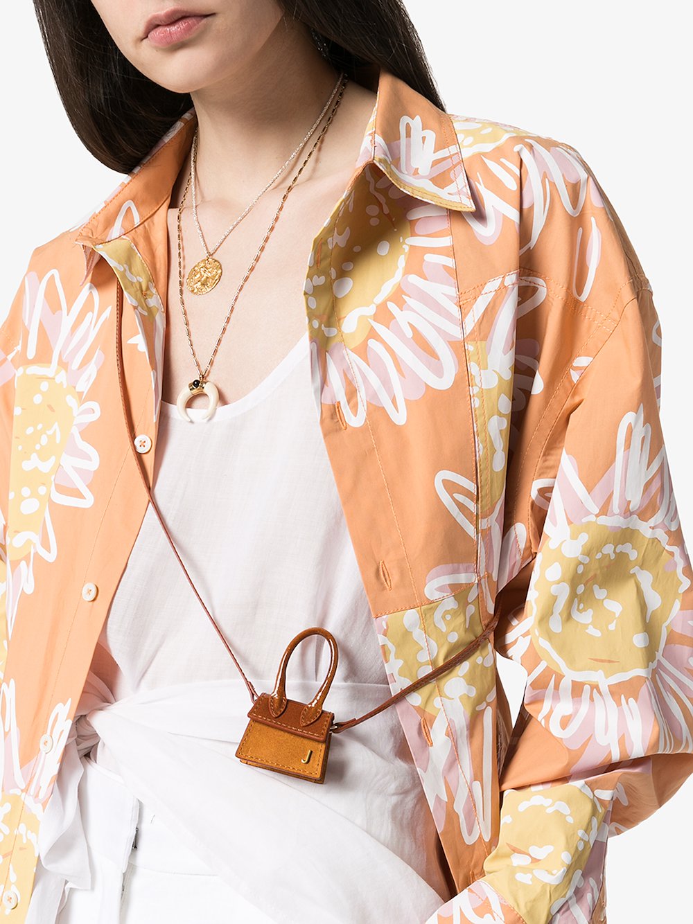 jacquemus le chiquito moyen orange