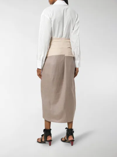 jacquemus wrap dress