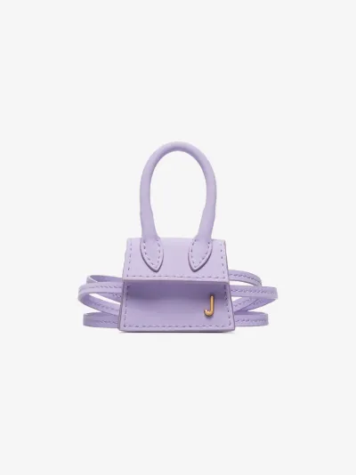 purple mini bag