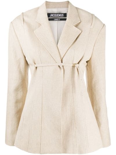 Sauge strap-fastening blazer | Jacquemus | Eraldo.com US