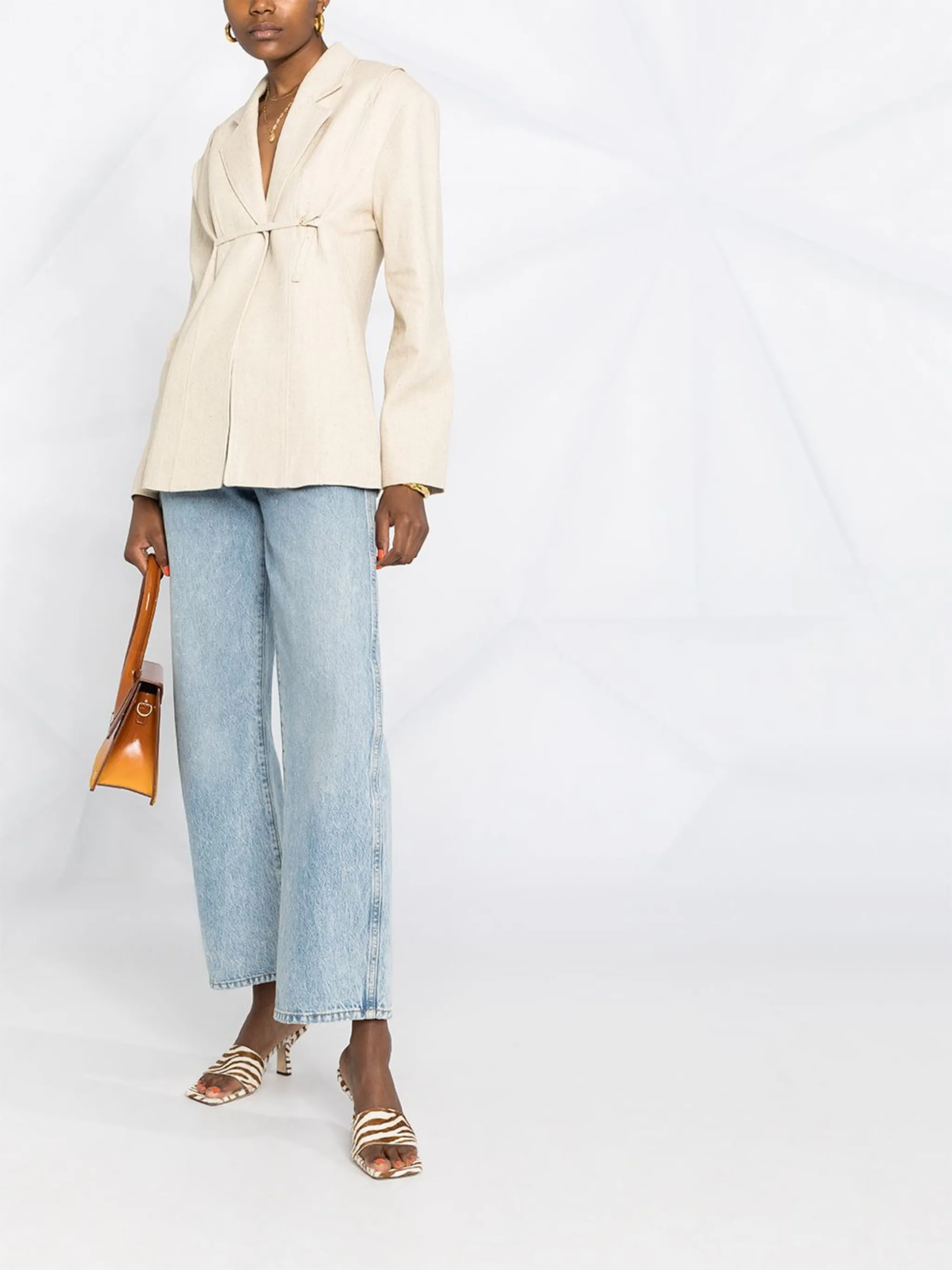 Jacquemus Sauge strap-fastening blazer | Eraldo.com SA
