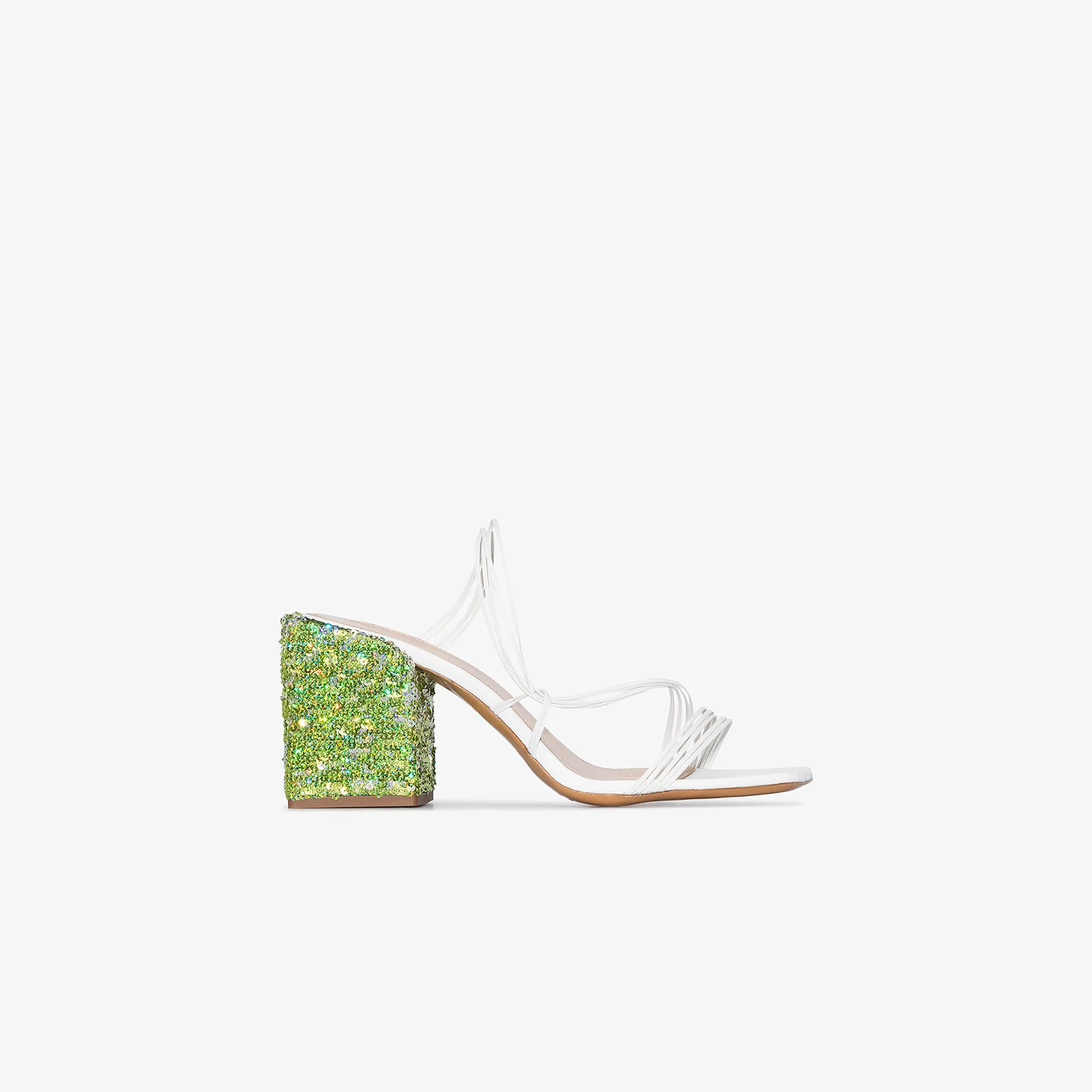 sequin mules